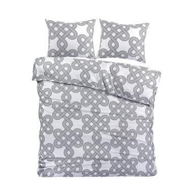 Papillon Tijn Dekbedovertrek - Lits-jumeaux - 240x200/220 cm - Grijs