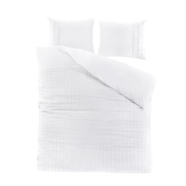 Papillon Deluxe+ Hudson Dekbedovertrek - Lits-jumeaux - 240x200/220 - Wit