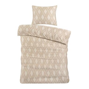 Papillon Jip Dekbedovertrek - Eenpersoons - 140x200/220 cm - Beige