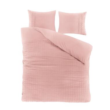 Papillon Deluxe+ Hudson Dekbedovertrek - Tweepersoons - 200x200/220 - Roze