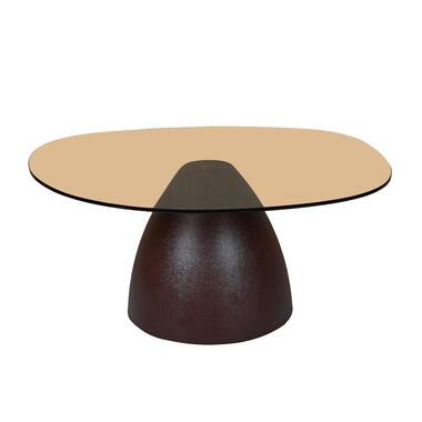 Brix - Salontafel - Brix Mylon Brown 86cm - Bruin product
