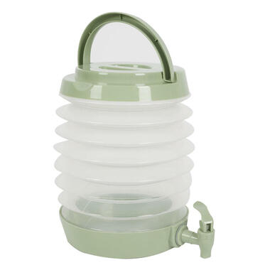 Home Deco Factory Drankdispenser met kraantje 5.5L groen