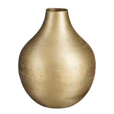 Mica Decorations Kyan Vaas - H31 x Ø25 cm - Aluminium - Champagne product