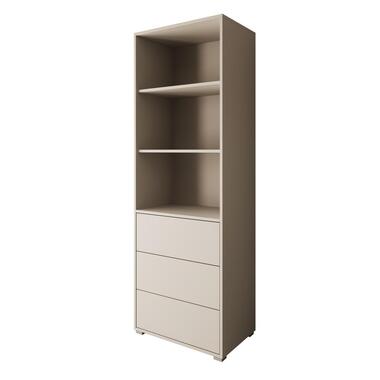 Meubella - Boekenkast Gideon - Beige - 60 cm product