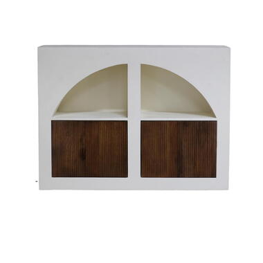 Dressoir Mangohout - Beton Ciré - 120x40x90cm - Miné product
