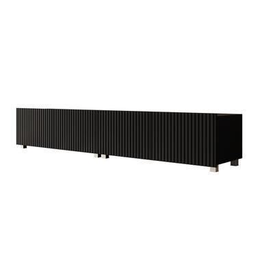 Meubella - TV-Meubel Kenderes - Zwart - 200 cm product