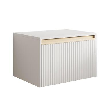 Meubella - Nachtkastje Remy - Wit - 54 cm product