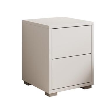 Meubella - Nachtkastje Gideon - Wit - 30 cm product