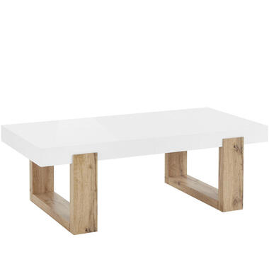 Solid - Salontafel in wit/eikenoptik product