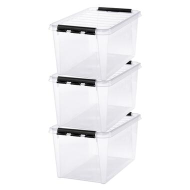 SmartStore Stevige Opbergbox 47L Set van 3 - 59x39x31cm product