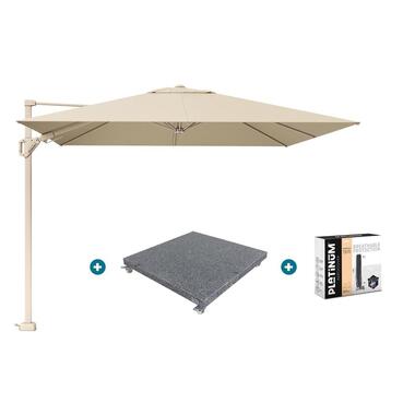 Platinum Challenger Premium T2 3x3 m Champagne Sandstone - met voet en hoes product