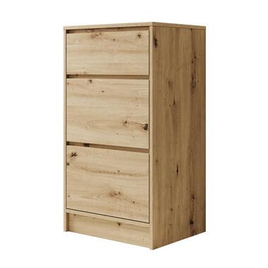 Meubella - Ladekast Brett - Eiken - 50 cm product