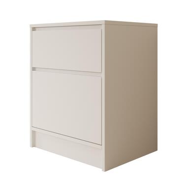 Meubella - Nachtkastje Brett - Wit - 51 cm product