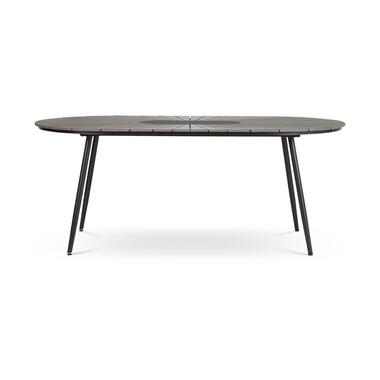 Lisomme Liam ovale tuintafel polywood - 195 x 103 cm product
