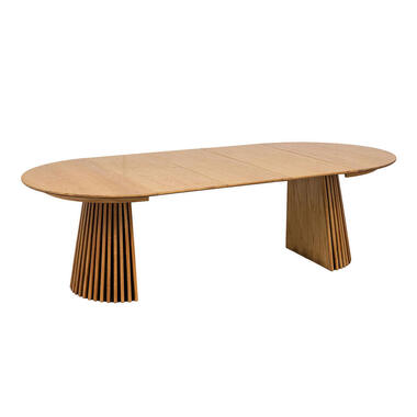 Hioshop Osaka eetkamertafel Inbegrepen 3 uitbreidingen- ø120x120-160-200-240cm product