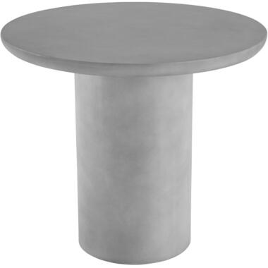 tectake Ronde tuintafel Talmi, voor binnen & buiten, 86,5x75,5cm, Betongrijs product