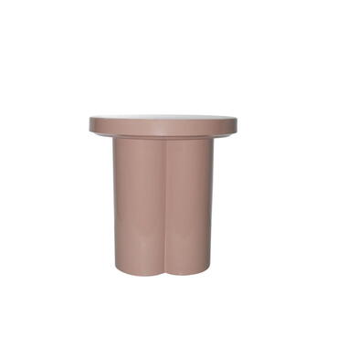 Salontafel Roze Staal - 43x43x45cm - Brix Noa product