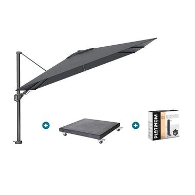 Platinum Challenger Premium T2 2,6x3,5 m - Faded Black + Modena voet en hoes product