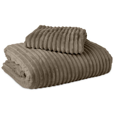 Dekbedovertrek Teddy Rib 140x220 – Fluweelzacht & Knus Design product