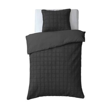 Dekbedovertrek 140x220 – Furry Check Design & Zacht Warm Fleece product