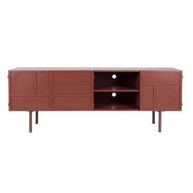 Housecraft Davis Dressoir Metaal Bruin/ Rood product
