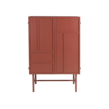 Housecraft Davis Kast Metaal Bruin/ Rood product