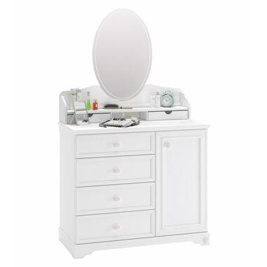 Rustic commode ladekast wit compleet meisjeskamer product