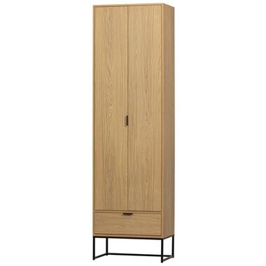 WOOOD Silas Hoge Kast - Eiken - Melamine - 210x60x36 product