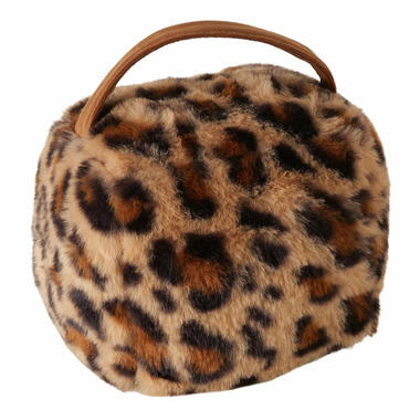 Boltze Deurstopper Leopard - 1 kg - bruin - H15 cm product