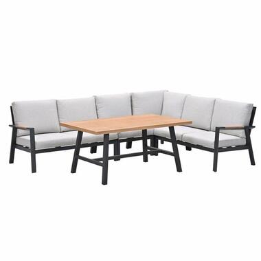 Garden Impressions Lissabon lounge dining set 5-delig R - valley sand product