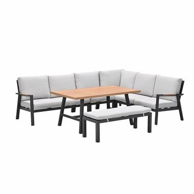 Garden Impressions Lissabon lounge dining set 6-delig R - valley sand product