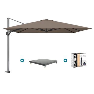 Platinum Challenger Premium T1 3.5x3.5 m - Havanna met Marbella voet en hoes product