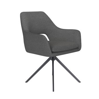 Housecraft Mos Eetkamerstoel Draaibaar Metaal Grijs product