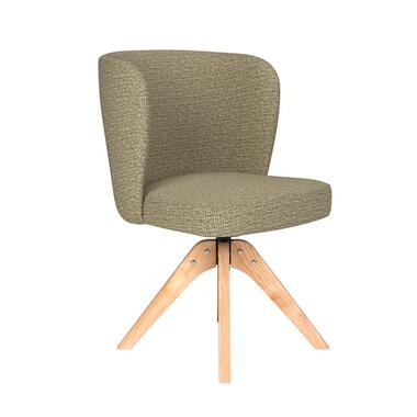 Housecraft Stan Eetkamerstoel Draaibaar Hout Pistache groen product