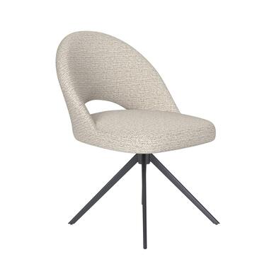 Housecraft Mick Eetkamerstoel Draaibaar Metaal Off-White - Beige product