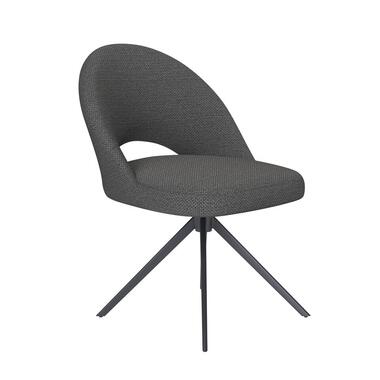 Housecraft Mick Eetkamerstoel Draaibaar Metaal Grijs product