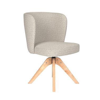 Housecraft Stan Eetkamerstoel Draaibaar Hout Off-White - Beige product