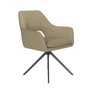 Housecraft Mos Eetkamerstoel Draaibaar Metaal Pistache groen product