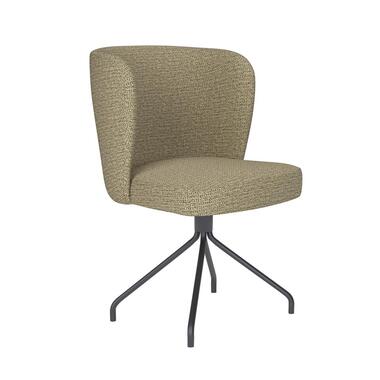 Housecraft Stan Eetkamerstoel Draaibaar Metaal Spider Pistache groen product