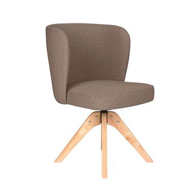 Housecraft Stan Eetkamerstoel Draaibaar Hout Taupe product