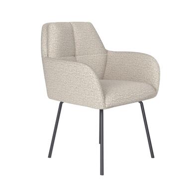 Housecraft Pete Eetkamerstoel Metaal Off-White - Beige product