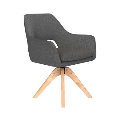 Housecraft Mos Eetkamerstoel Draaibaar Hout Grijs product