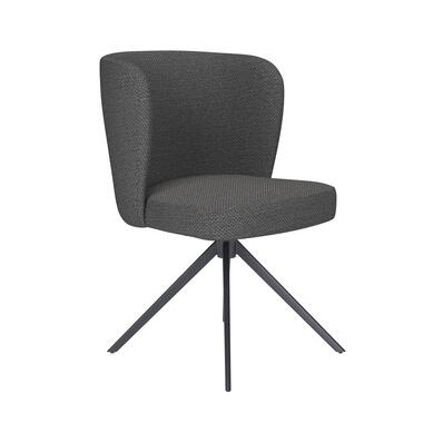 Housecraft Stan Eetkamerstoel Draaibaar Metaal Grijs product