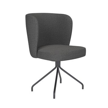 Housecraft Stan Eetkamerstoel Draaibaar Metaal Spider Grijs product
