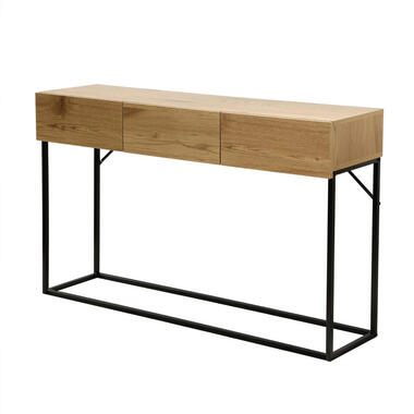 Calicosy - Sidetable met 3 lades - Eiken effect - B120 cm product