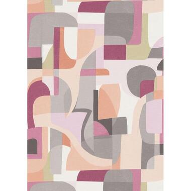 Erismann behang - geometrische vormen - meerkleurig - 53 cm x 10.05 m - 662441 product