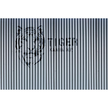 Sanders & Sanders fotobehang - tijgers - blauw - 424 x 280 cm - 640953 product