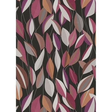 Erismann behang - bladeren - roze en paars - 53 cm x 10.05 m - 662437 product