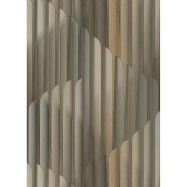 Erismann behang - grafisch 3D motief - taupe - 53 cm x 10.05 m - 662396 product
