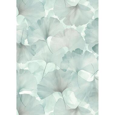 Erismann behang - ginkgo bladeren - blauwgroen - 53 cm x 10.05 m - 662392 product